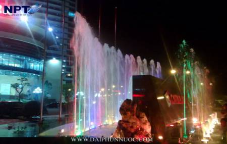 Đài phun nước tại Catbi Plaza - Hải Phòng