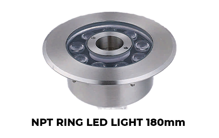 Đèn Ring LED chuyên dụng NPT Ring Led light RL180GM - INOX 304