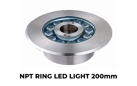 Đèn Ring LED chuyên dụng NPT Ring Led light RL200GM - INOX 304