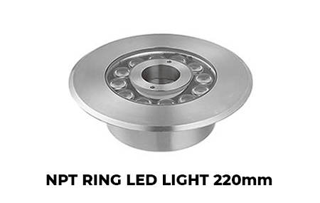 Đèn Ring LED chuyên dụng NPT Ring Led light RL220GM - INOX 304