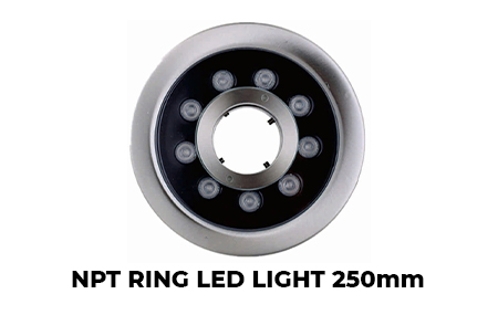 Đèn Ring LED chuyên dụng NPT Ring Led light RL250G - INOX 304