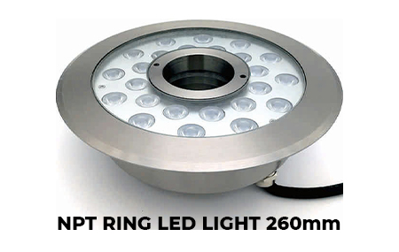 Đèn Ring LED chuyên dụng NPT Ring Led light RL260GM - INOX 304