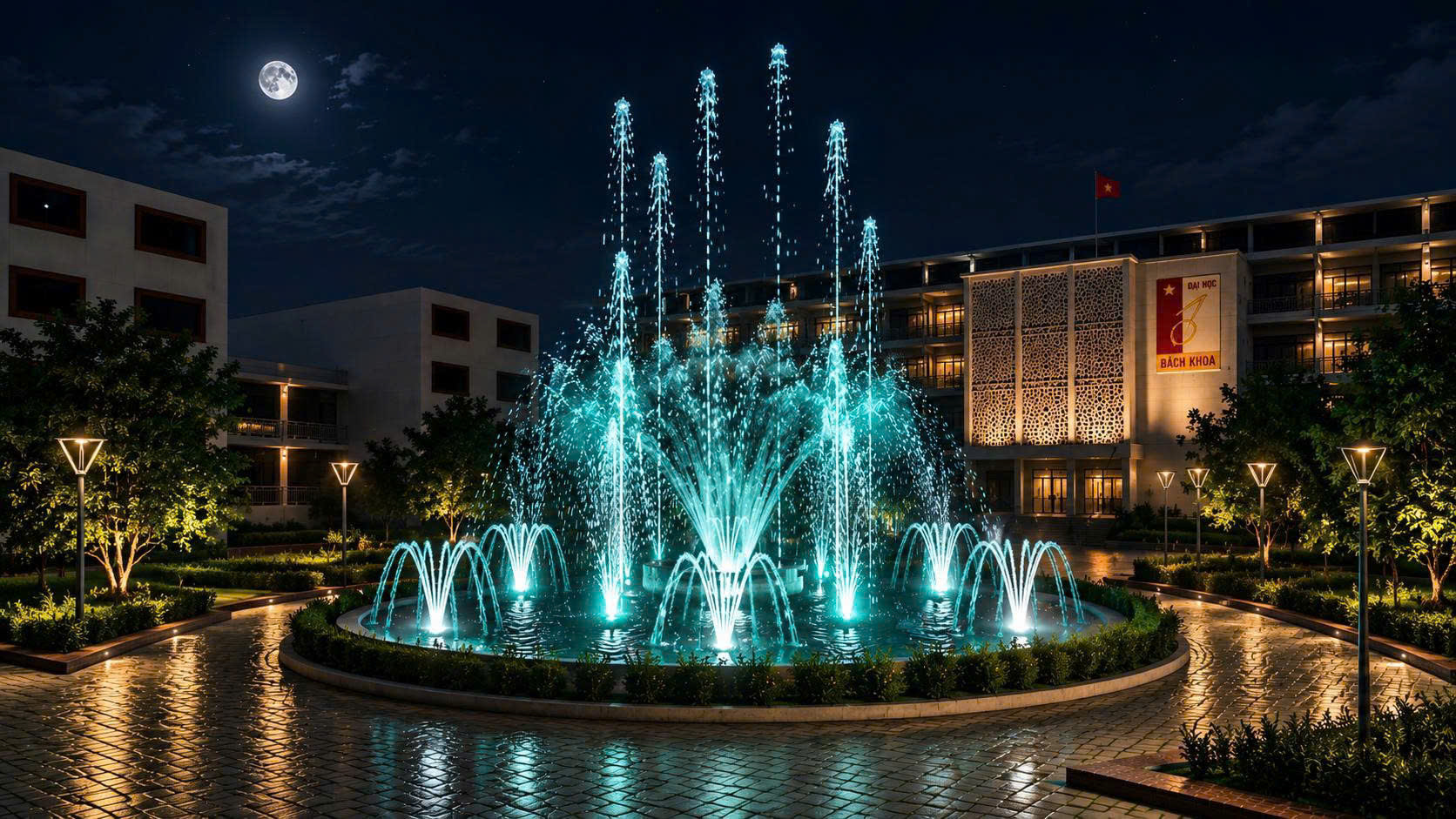 Nhạc Nước Trường Đại Học Bách Khoa: Kỷ Niệm 70 Năm Thành Lập Trường