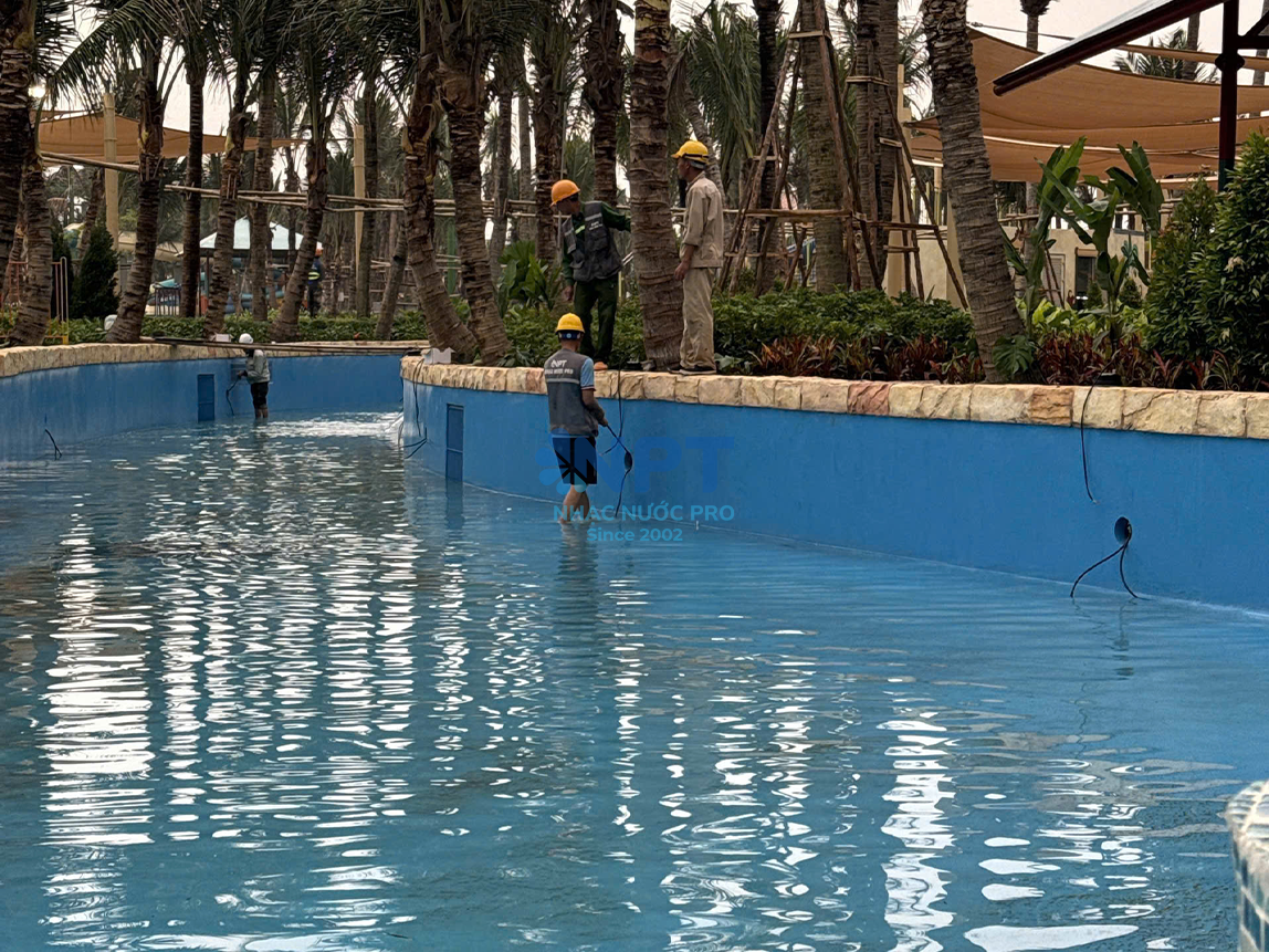 Sân nước tương tác Công viên nước Hà Nam - Sun Urban City