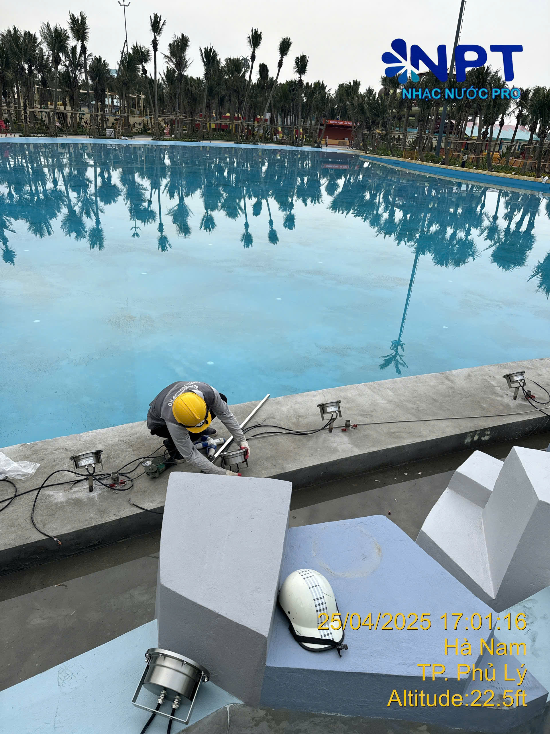 Sân nước tương tác Công viên nước Hà Nam - Sun Urban City