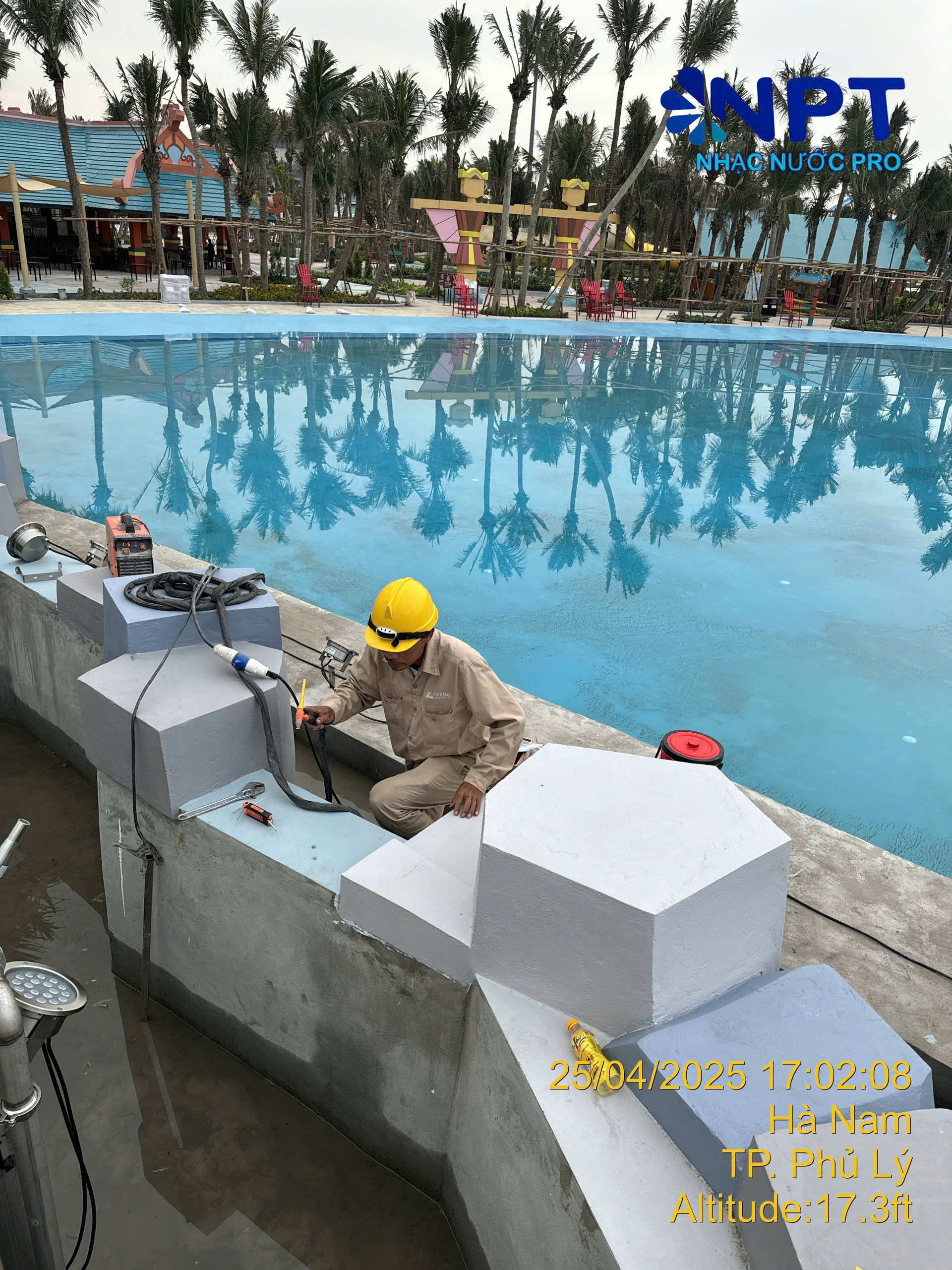 Sân nước tương tác Công viên nước Hà Nam - Sun Urban City