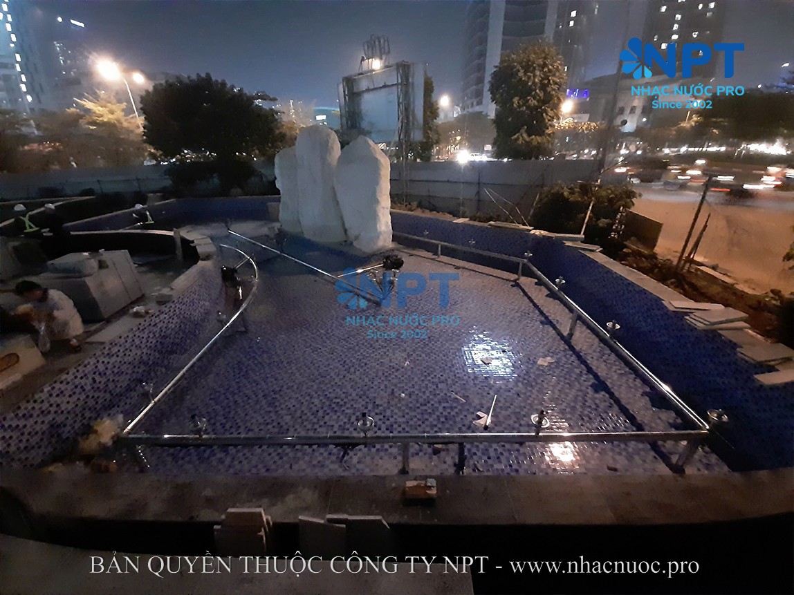 Đài Phun Nước FPT Tower - Phạm Văn Bạch - Cầu Giấy - Hà Nội