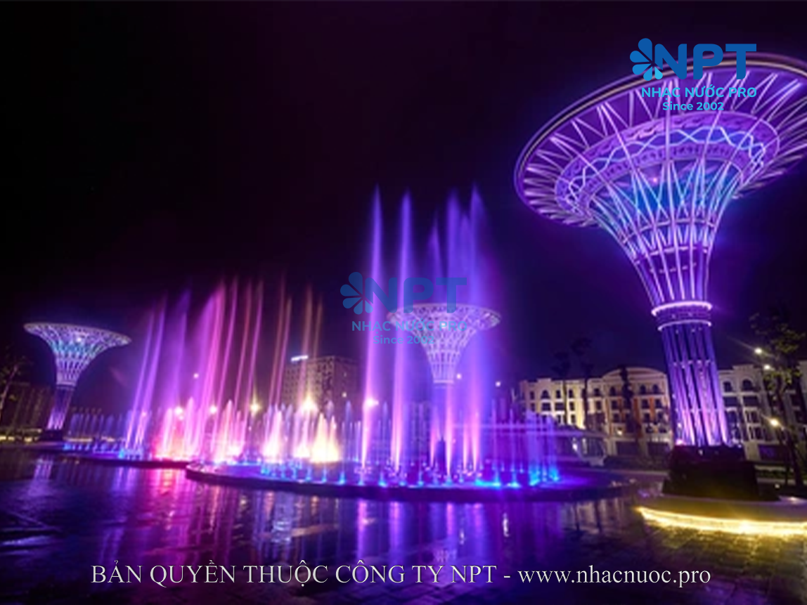 Nhạc Nước Quảng Trường Biển Sầm Sơn - Thanh Hóa - Sun Group