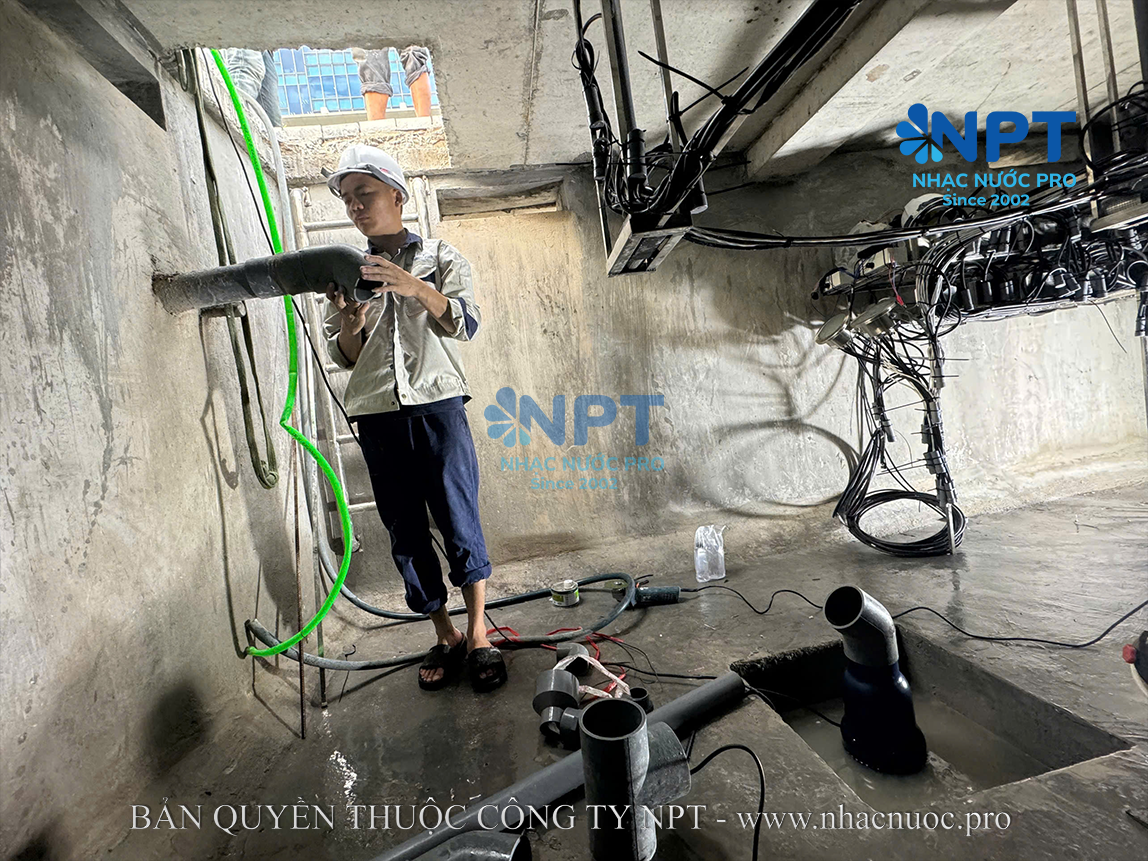 Nhạc nước tương tác - Trường quay S1- VTV - Hà Nội