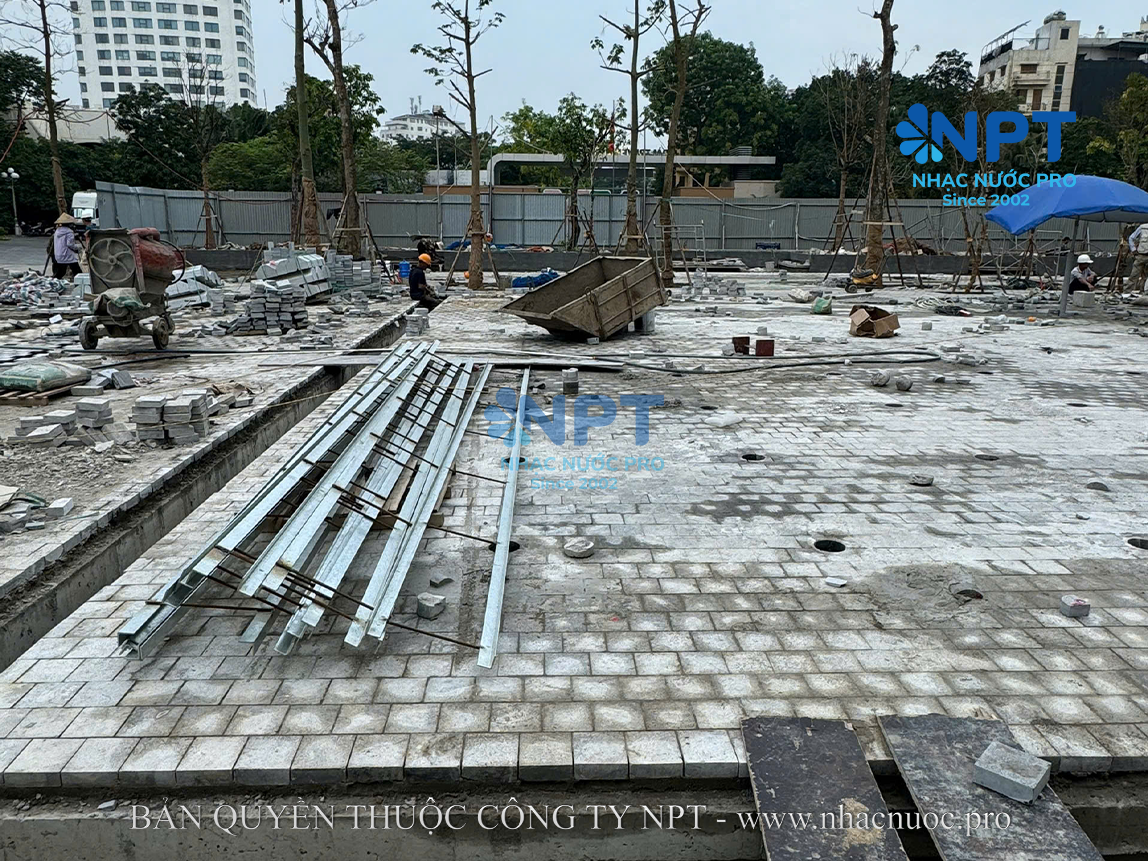 Nhạc nước tương tác - Trường quay S1- VTV - Hà Nội