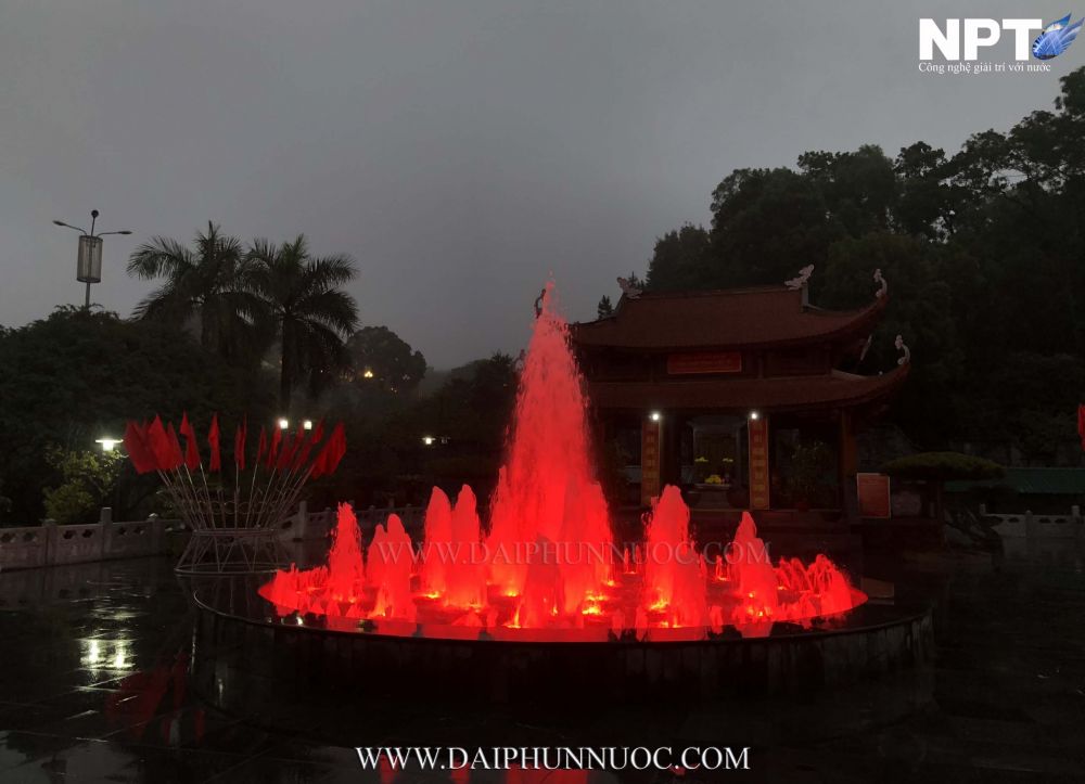  Đài phun nước đền Cửa Ông - Cẩm Phả - Quảng Ninh
