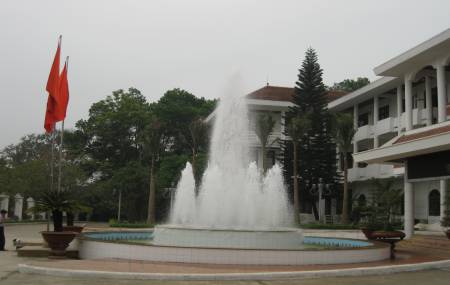 Đài phun nước tại Tỉnh Ủy  Tuyên Quang