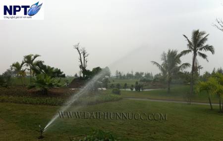 Công trình tưới cỏ tự động tại sân Golf Đồ Sơn - Hải Phòng