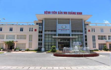 Công trinh đài phun nước tại Bệnh Viện Sản Nhi - Quảng Ninh