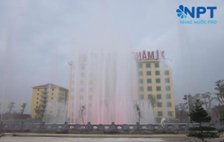 Đài phun nước lập trình tại  Nhà máy xi măng Xuân Thành - Hà Nam