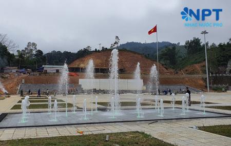 Đài phun nước cạn tại Nahang - Tuyên Quang